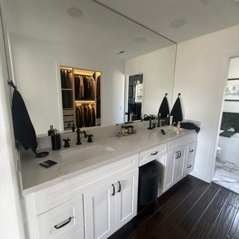 Cedars Builders - Vanity area after - General Contractors Near Me - Los Angeles, California