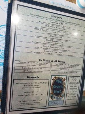 Menu photo 3 The Crow’s Nest Hillsburn, NS
