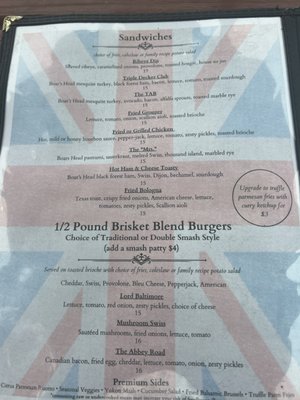 Menu photo 5 Calvert's in the Heights Pensacola, FL Menu photo 5 Calvert's in the Heights Pensacola, FL