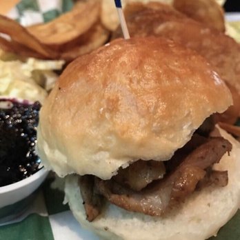 Bella Luna - Duck sliders homemade potato chips and cherry jam delicious melt in your mouth! - Italian Near Me - Merced, California Bella Luna - Duck sliders homemade potato chips and cherry jam delicious melt in your mouth! - Italian Near Me - Merced, California