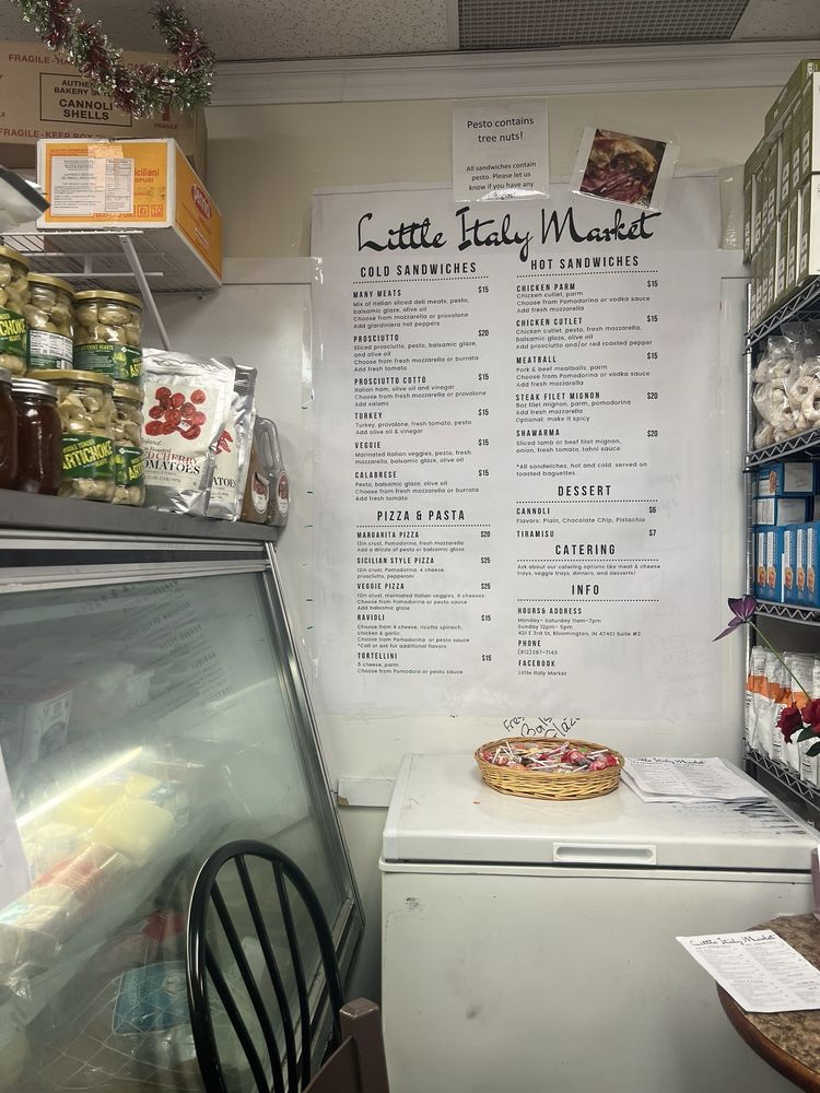 Food from Little Italy Market