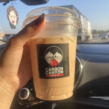 Carbon Canyon Coffee - Iced horchata latte - Coffee & Tea Near Me - Brea, California