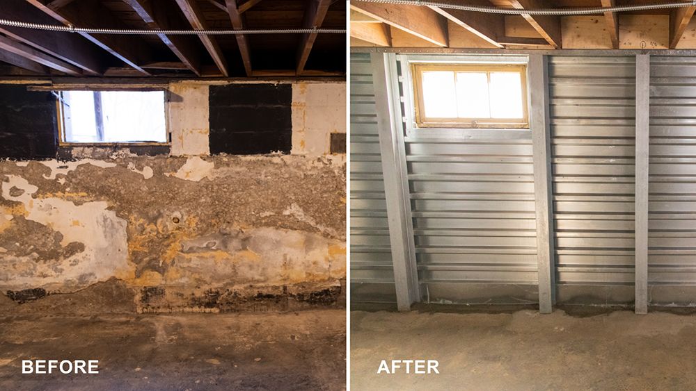 Foundation repair before and after Yelp