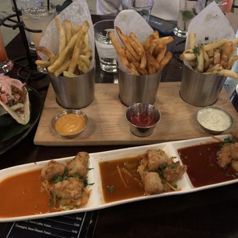 Flights - Fried chicken and french fry flight. - New American Near Me - Las Vegas, Nevada Flights - Fried chicken and french fry flight. - New American Near Me - Las Vegas, Nevada