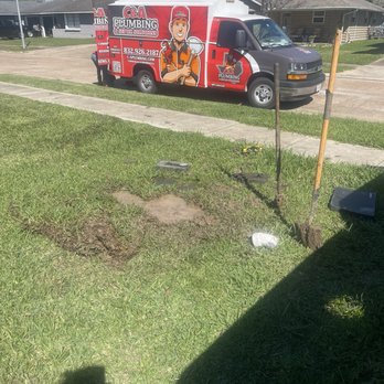 C&A Plumbing - He dug up the leak area. - Plumbing Near Me C&A Plumbing - He dug up the leak area. - Plumbing Near Me