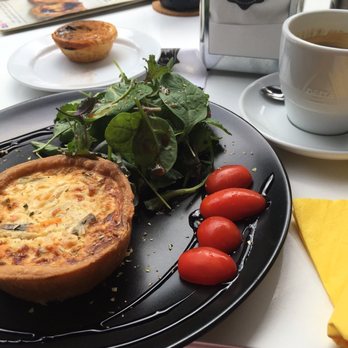 NATA Lisboa - Veggie quiche, Pastel de Nata and coffee - Portuguese Near Me - Berlin, BE NATA Lisboa - Veggie quiche, Pastel de Nata and coffee - Portuguese Near Me - Berlin, BE