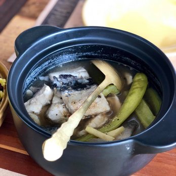Caldo - paksiw na boneless bangus belly with roasted coconut - Filipino Near Me - Santa Rosa, LAG