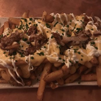 Prohibition Kitchen - At best, these are cheese fries with bacon. To call them Poutine with pork belly is highly misleading - Bars Near Me - St. Augustine, Florida Prohibition Kitchen - At best, these are cheese fries with bacon. To call them Poutine with pork belly is highly misleading - Bars Near Me - St. Augustine, Florida