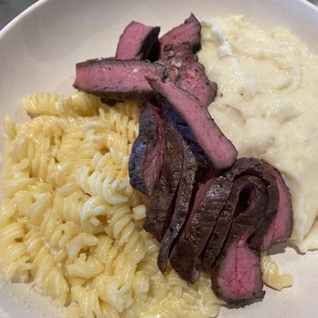 Flower Child - steak shadier potatoes and mac n cheese - Salad Near Me - Phoenix, Arizona Flower Child - steak shadier potatoes and mac n cheese - Salad Near Me - Phoenix, Arizona