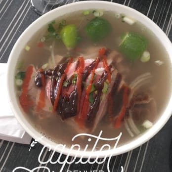 Pho-natic - rare steak and brisket pho! Huge portion for the price! - Vietnamese Near Me - Denver, Colorado Pho-natic - rare steak and brisket pho! Huge portion for the price! - Vietnamese Near Me - Denver, Colorado