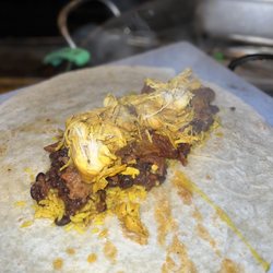 King Burrito was fire You can even see the steam coming off of it