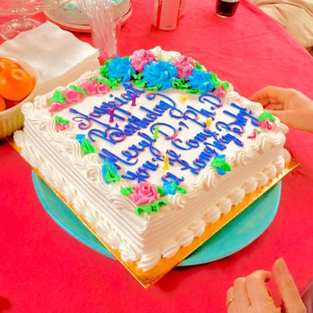 Gencarelli's Bakery - À scrumptious Gencarelli's 65th Birthday Cake, for 30+ people. - Bakeries Near Me - Bloomfield, New Jersey