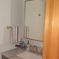 Northend Fix-it Services - Installed new vanity and lights and fan and all new gold accessories