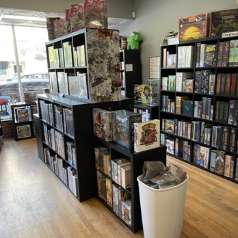 Bonus Round Game Cafe - a view of a game store - Cafes Near Me - Chicago, Illinois