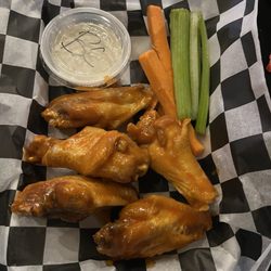 Flashback - Wings and veggies