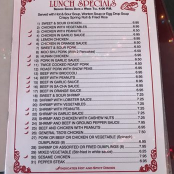 Auntie Chang's Dumpling House - Lunch menu - Chinese Near Me - Houston, Texas