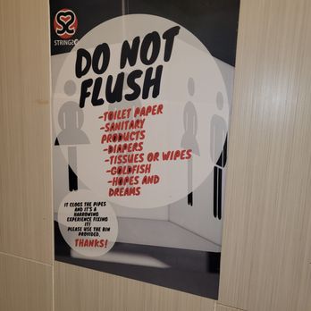 Strings Ramen Shop - Kinda gross that you can't flush toilet paper... - Ramen Near Me - Chicago, Illinois