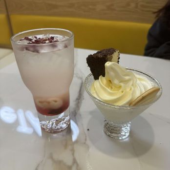 LeTAO - Soft Serve Sundae and Lychee & Rose Sparkling Water - Themed Cafes Near Me - Bellevue, Washington LeTAO - Soft Serve Sundae and Lychee & Rose Sparkling Water - Themed Cafes Near Me - Bellevue, Washington