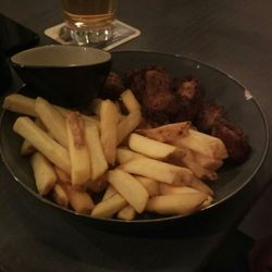 Goldene Rakete - Fish'n'Chips sehr fein!