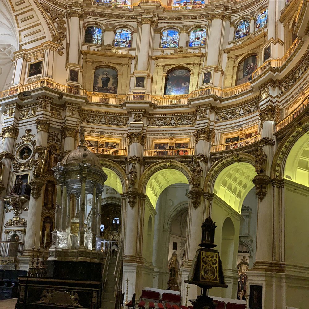Catedral de Granada - Cathedral of Granada is one amazing structure to finalize the transition to Christianity in the Granada region! - Churches Near Me - Granada, C Catedral de Granada - Cathedral of Granada is one amazing structure to finalize the transition to Christianity in the Granada region! - Churches Near Me - Granada, C