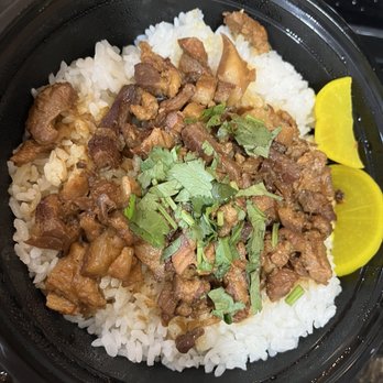 Facing East - LG Spiced Pork Stew Over Rice - Chinese Near Me - Bellevue, Washington Facing East - LG Spiced Pork Stew Over Rice - Chinese Near Me - Bellevue, Washington