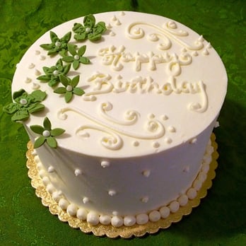 CAKE - Simple Cake for a Birthday - Bakeries Near Me - San Diego, California CAKE - Simple Cake for a Birthday - Bakeries Near Me - San Diego, California