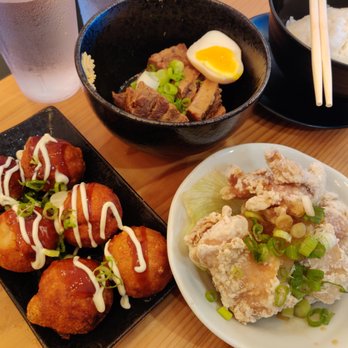 Ramen Takanotsume - takoyaki, kakuni, fried chicken (ponzu zangi) - Ramen Near Me - Richmond, British Columbia Ramen Takanotsume - takoyaki, kakuni, fried chicken (ponzu zangi) - Ramen Near Me - Richmond, British Columbia