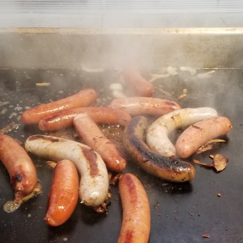 OMG! That's a Wiener - Pick a sausage add grilled onions wrap one in a thick slice apple smoke bacon and throw on some toppings and savor - Food Stands Near Me - MARYSVILLE, Washington OMG! That's a Wiener - Pick a sausage add grilled onions wrap one in a thick slice apple smoke bacon and throw on some toppings and savor - Food Stands Near Me - MARYSVILLE, Washington