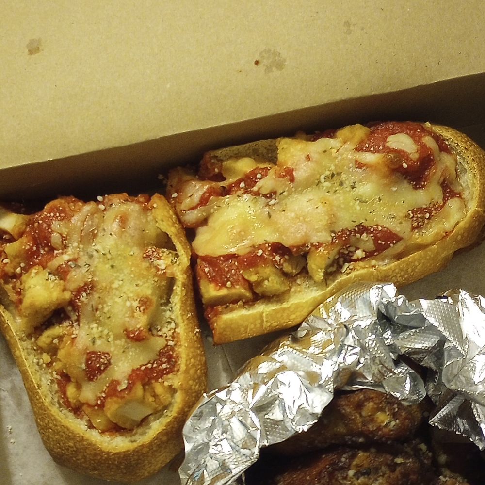 Crave Pizza - Chicken Parm "Sub" and wings. - Pizza Near Me - Queensbury, New York