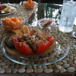 Berea Country Club - Memorial Day lunch after 9 holes prepared by my golfing partner.