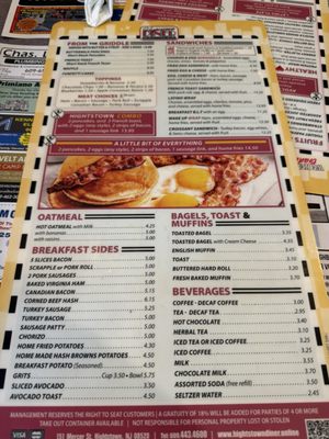 Menu photo 1 Hightstown Diner Hightstown, NJ