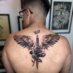 Perdoname Madre - 8 hr back piece