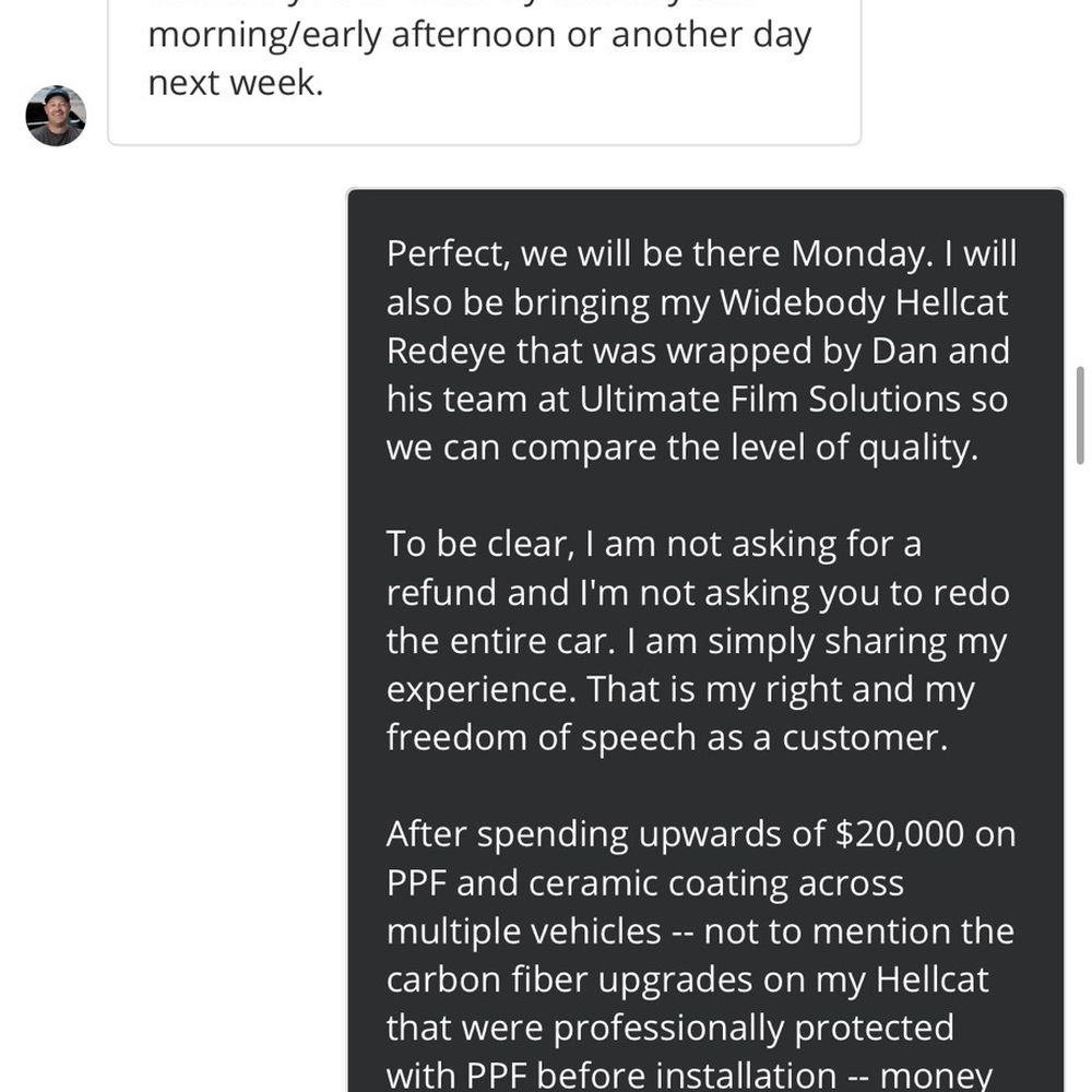 Appearance Solutions - Conversation with Michael Justis. - Car Window Tinting Near Me - Sacramento, California Appearance Solutions - Conversation with Michael Justis. - Car Window Tinting Near Me - Sacramento, California