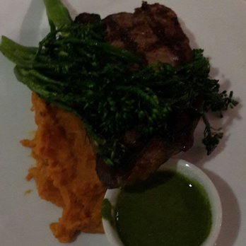 Robins Restaurant - My daughter's steak with chipotle sweet potatoes - New American Near Me - Cambria, California Robins Restaurant - My daughter's steak with chipotle sweet potatoes - New American Near Me - Cambria, California