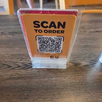 Pho de Nguyen - You can scan this or order from the server - Vietnamese Near Me - San Bruno, California