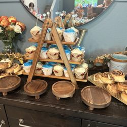 Variety of desserts