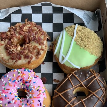 Thirsty Whale Bakery - Jan 9th pop-up: maple bacon, key lime, strawberry, and salted caramel mocha. We should've ordered more!! - Desserts Near Me - Minneapolis, Minnesota Thirsty Whale Bakery - Jan 9th pop-up: maple bacon, key lime, strawberry, and salted caramel mocha. We should've ordered more!! - Desserts Near Me - Minneapolis, Minnesota