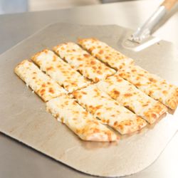 Halal West Pizza - Our Cheese Garlic bread