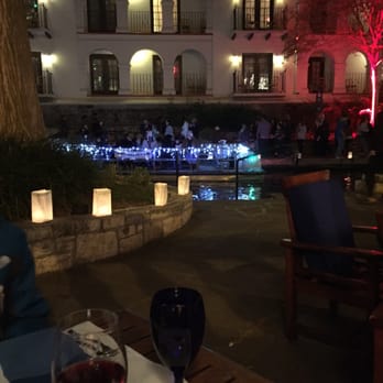 Ostra - Patio riverwalk seating - New American Near Me - San Antonio, Texas