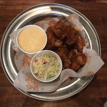 Yo' Mama's - Wings, cheese grits, Cole slaw - Gluten-Free Near Me - Birmingham, Alabama Yo' Mama's - Wings, cheese grits, Cole slaw - Gluten-Free Near Me - Birmingham, Alabama