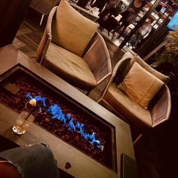 The Patio bar and fire pit The Patio bar and fire pit