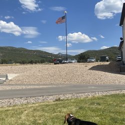Rollin' Home RV Park - Grass area