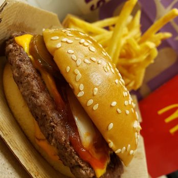 McDonald's - Quarter Pounder w Cheese Meal!! - Burgers Near Me - Florham Park, New Jersey