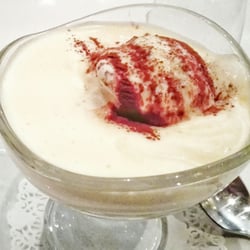 Ristorante Manifesto - Sabayon met stracciatella en vers fruit