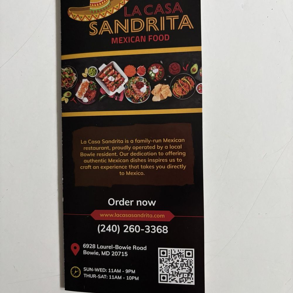 La Casa Sandrita - Mexican Near Me - Bowie, Maryland La Casa Sandrita - Mexican Near Me - Bowie, Maryland