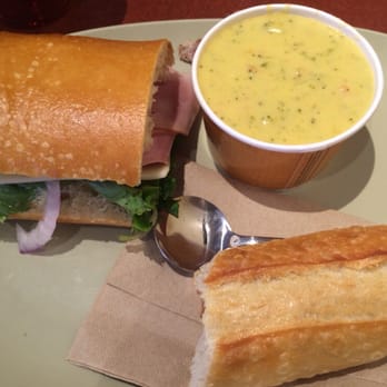 Panera Bread - Italian combo with broccoli cheddar soup - Sandwiches Near Me - Ramsey, New Jersey