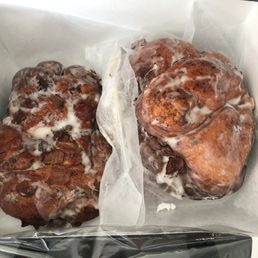 Apple fritters so reasonably priced and delicious!!! Apple fritters so reasonably priced and delicious!!!