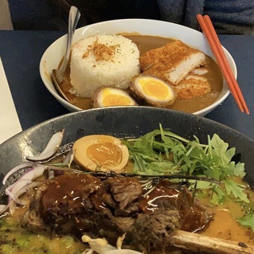 Wanpaku - BBQ Beef Ribs Ramen/Pork Katsu Curry with Scotch Egg - Ramen Near Me - Brooklyn, New York Wanpaku - BBQ Beef Ribs Ramen/Pork Katsu Curry with Scotch Egg - Ramen Near Me - Brooklyn, New York