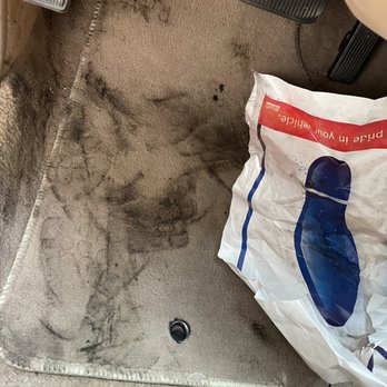 Chad Car Care - The paper was covering this greasy mess. Seriously?! - Tires Near Me - Houston, Texas