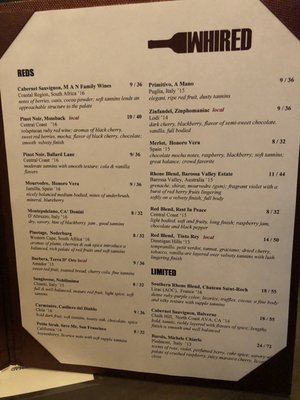 Menu photo 6 Whired Wine Window Sacramento, CA Menu photo 6 Whired Wine Window Sacramento, CA